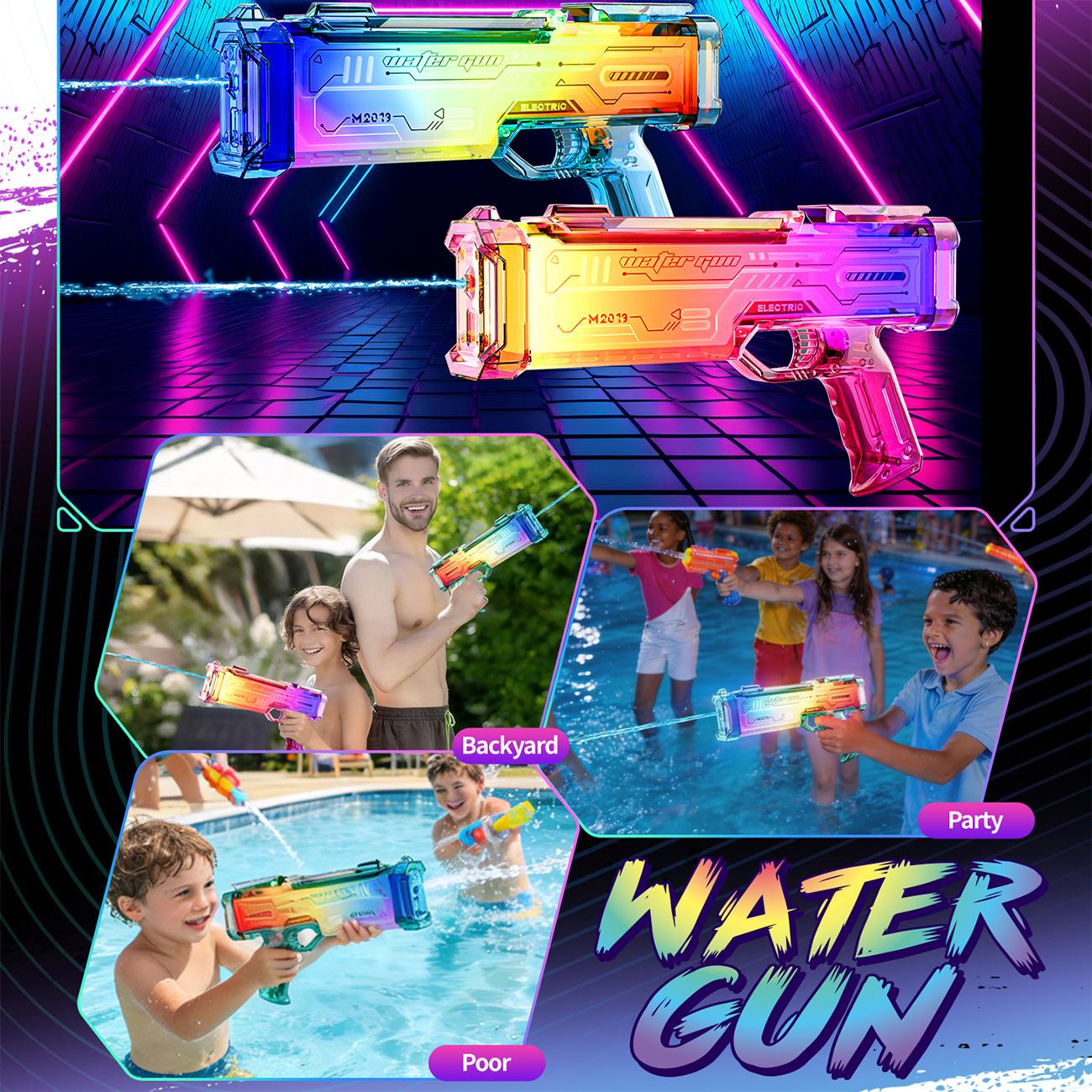 Futuristic Electric Water Blaster