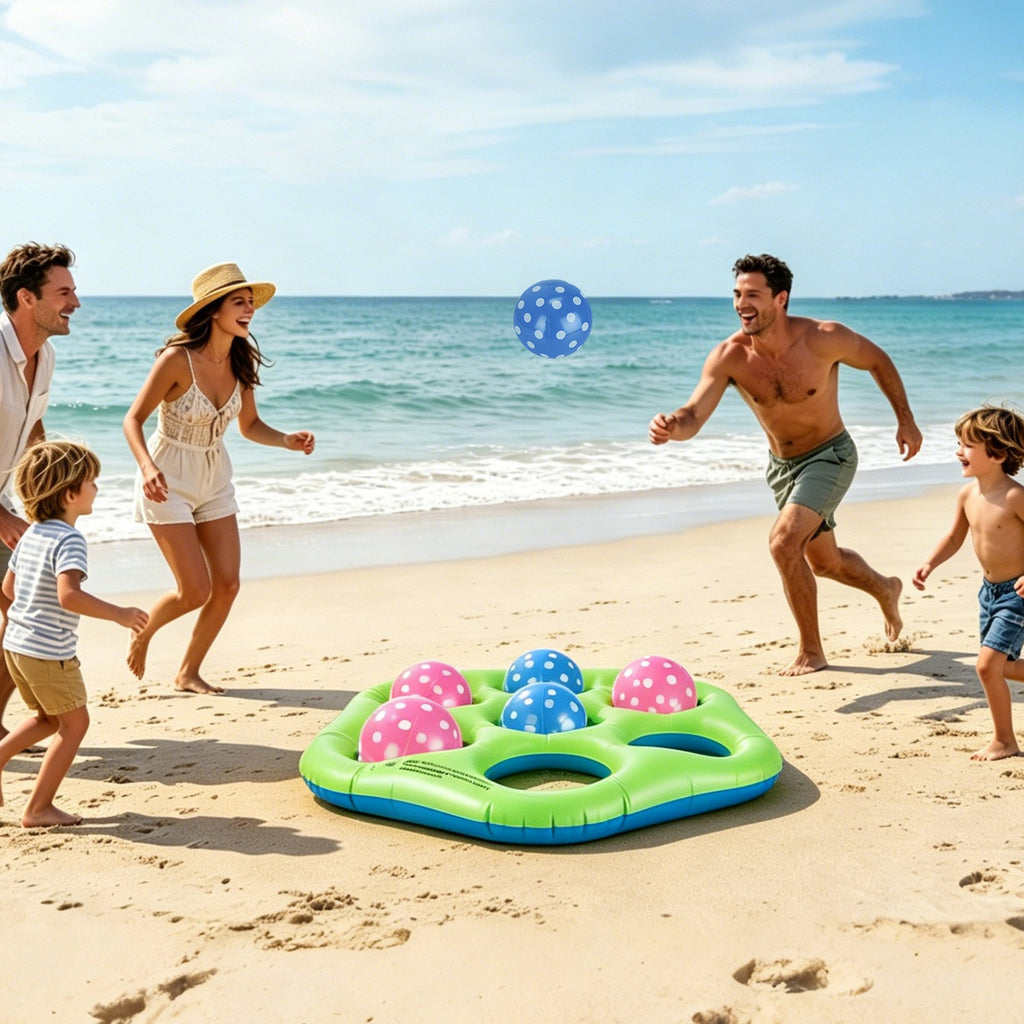 Inflatable Tic-Tac-Toe Pool Game