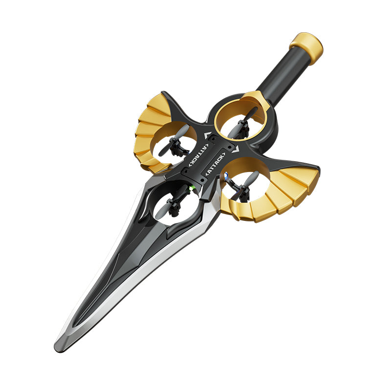 Gold Flying Levitation Sword