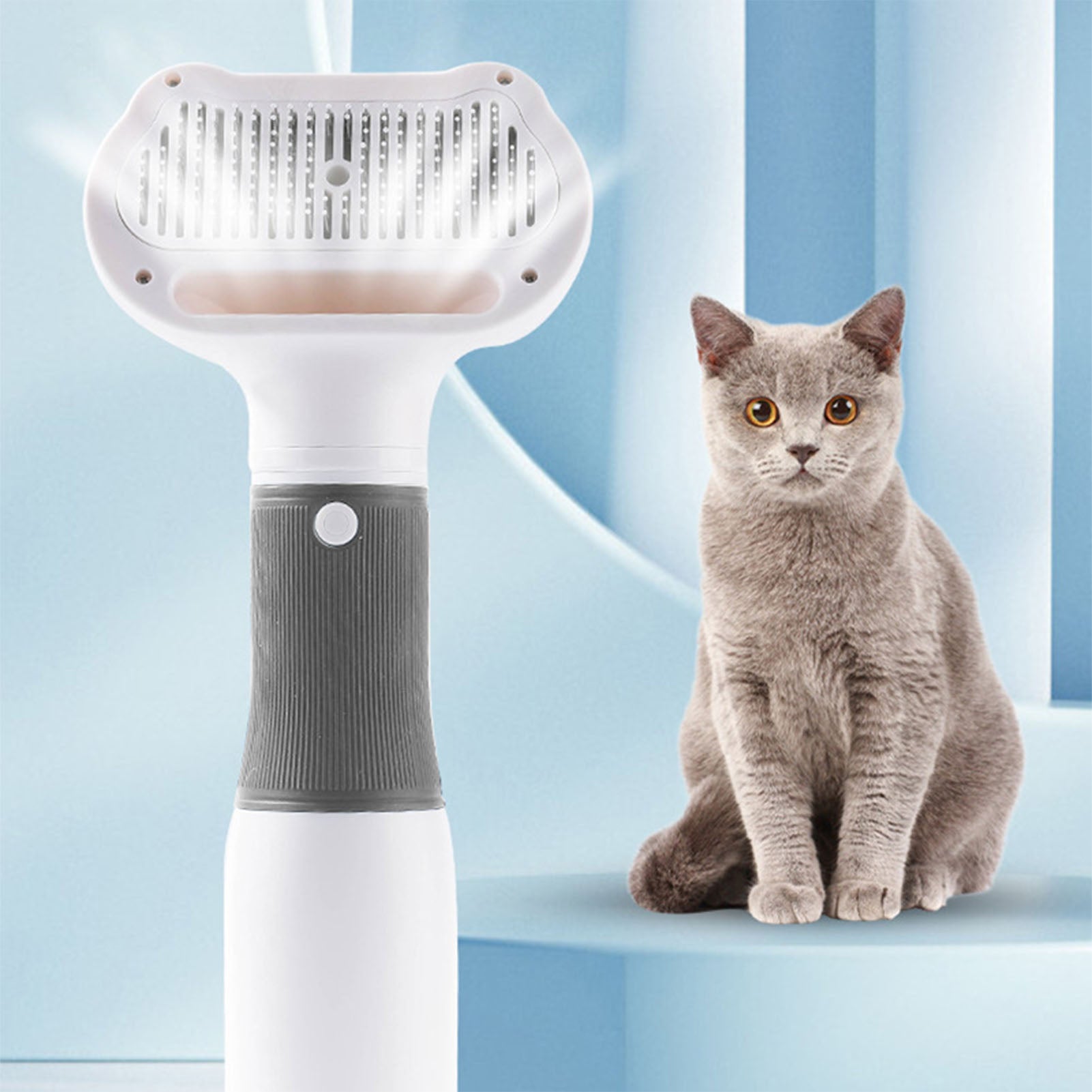 Pet Hair Dryer Brush