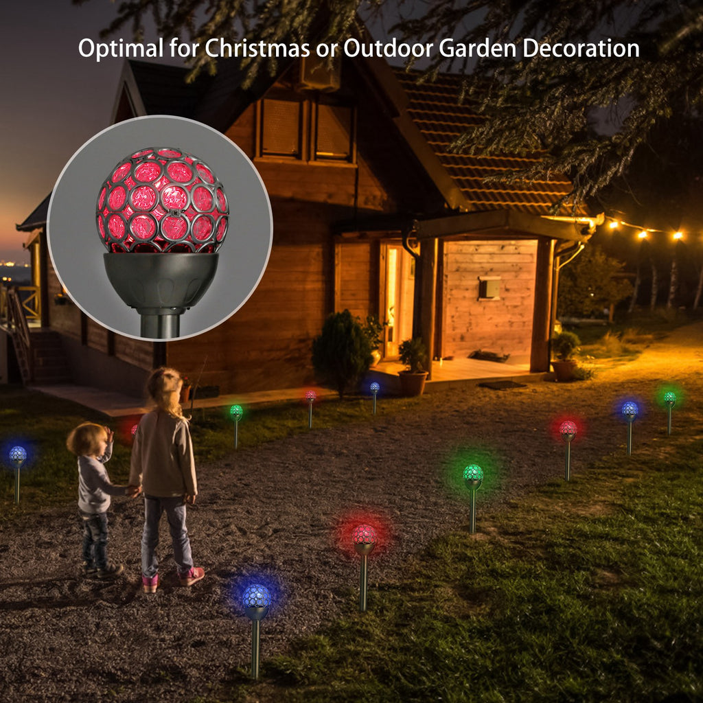 Solar Color Changing Pathway Lights
