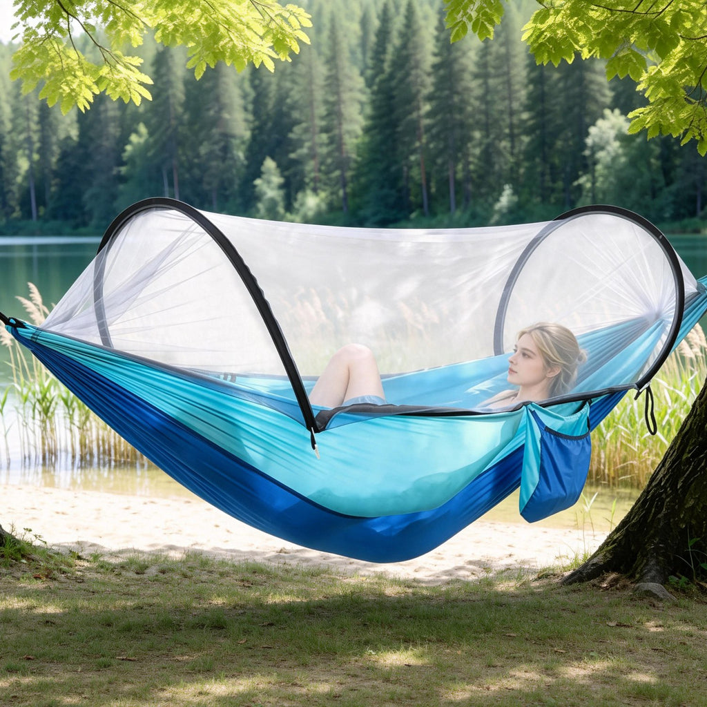 Camping Hammock With Mosquito Net