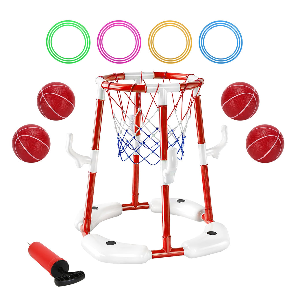 Floating Pool Basketball Set