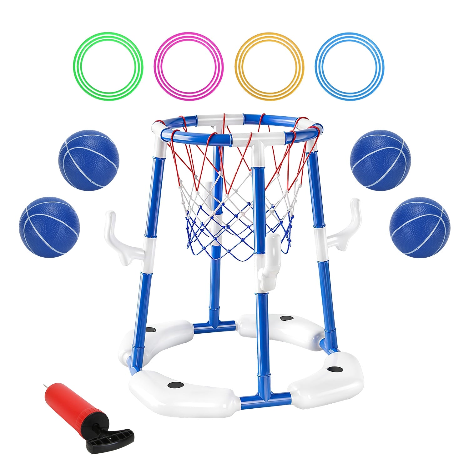 Floating Pool Basketball Set