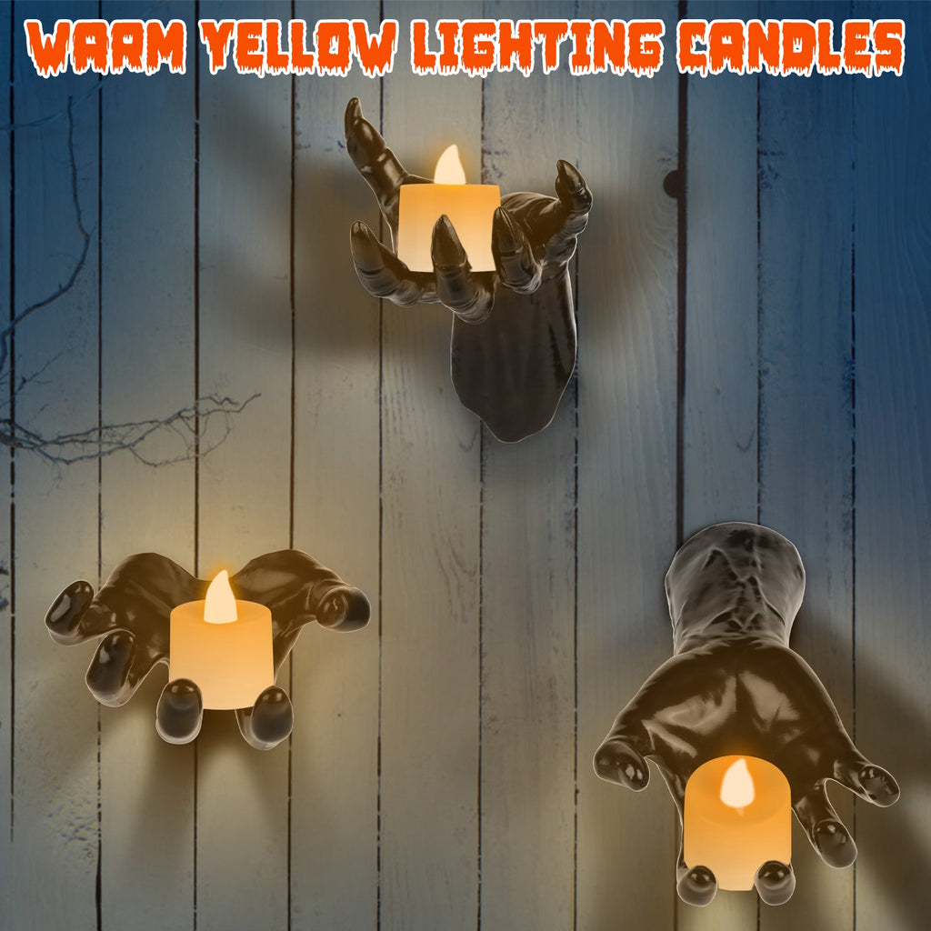Creepy Hand Wall Sconces