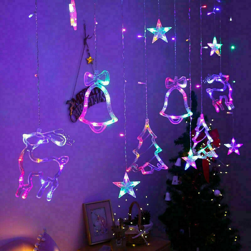 Enchanted Star Curtain Lights