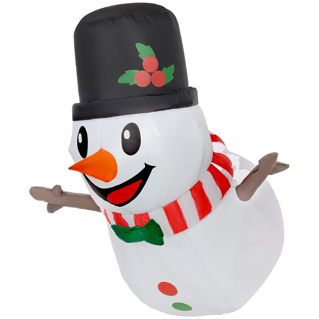 3-Foot Hanging Inflatable Snowman