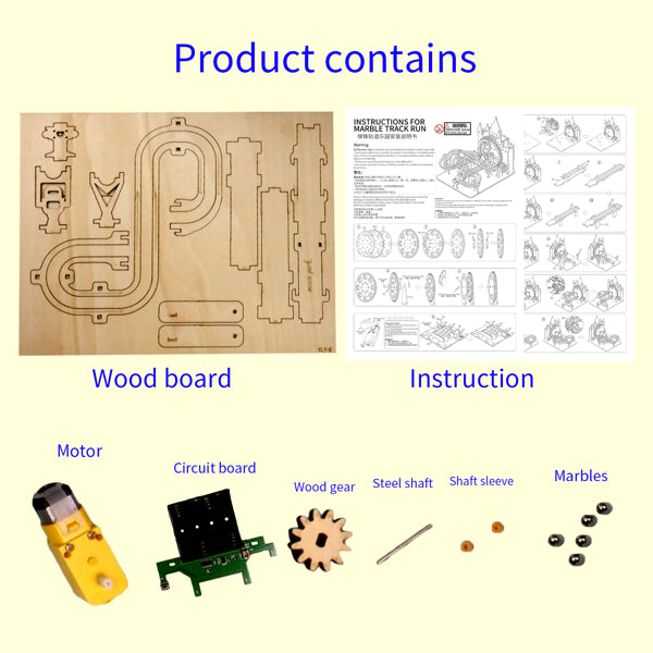 Marble Run Wooden Puzzle