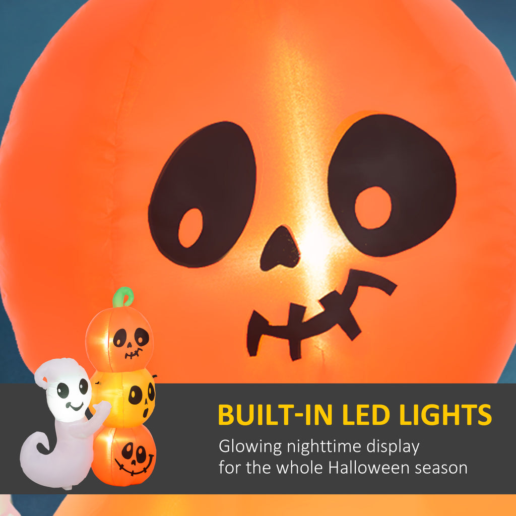 5-Foot Inflatable Ghost Pumpkin