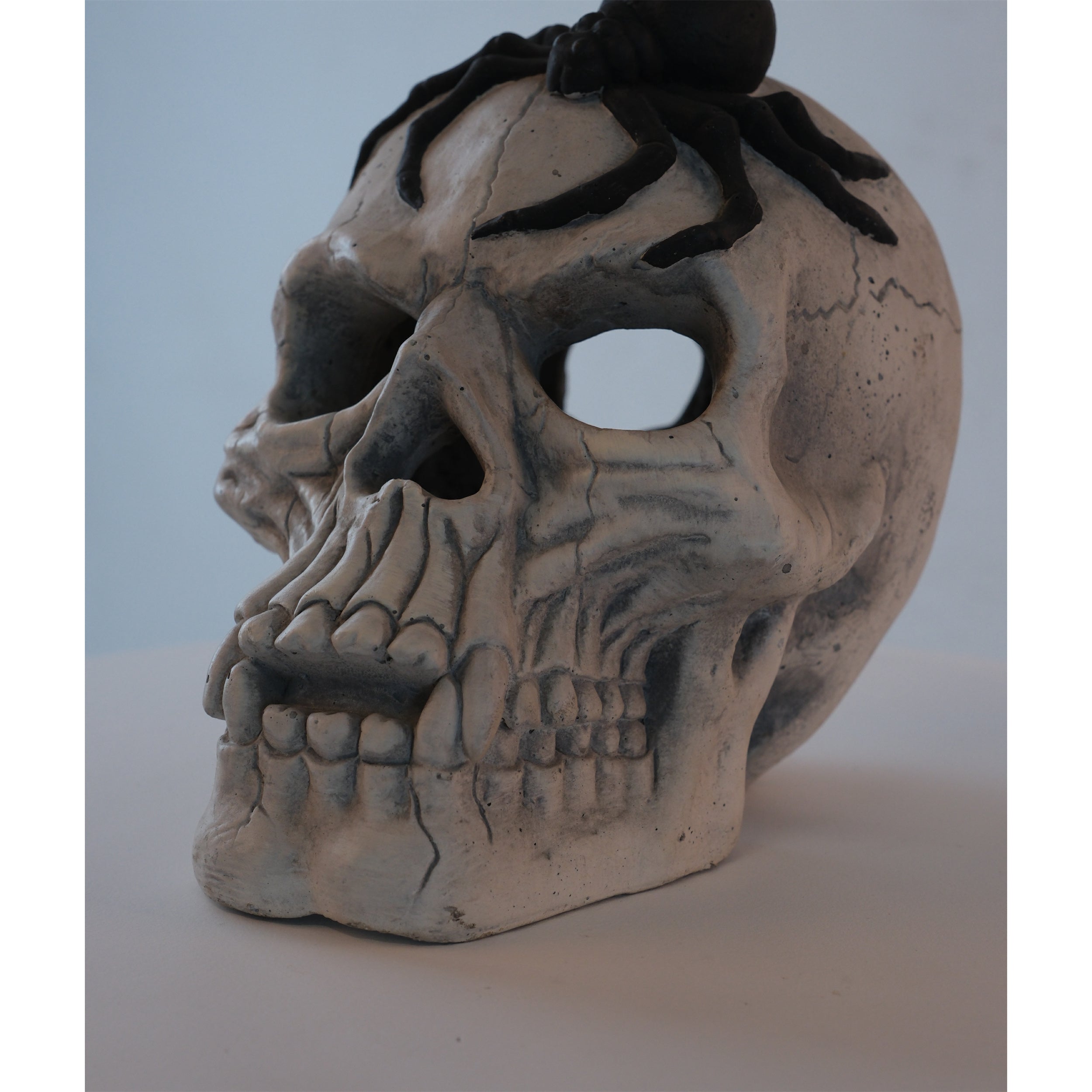 Demon Skull Fireplace Decoration