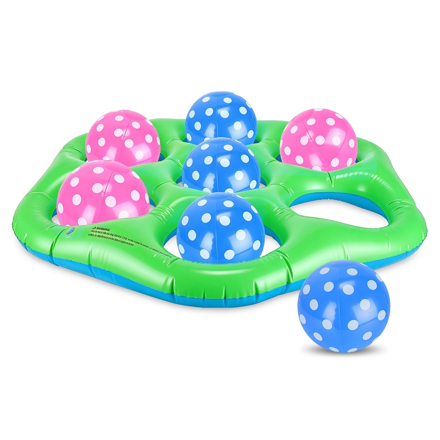 Inflatable Tic-Tac-Toe Pool Game