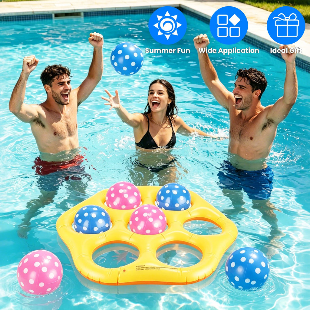 Inflatable Tic-Tac-Toe Pool Game