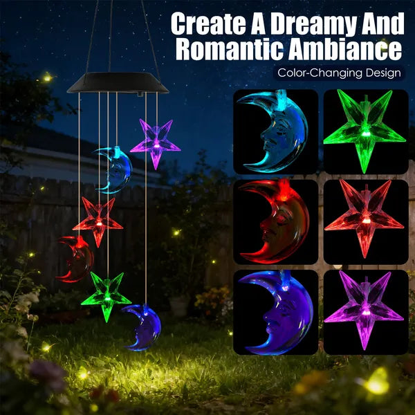 Solar Moon and Star Chime