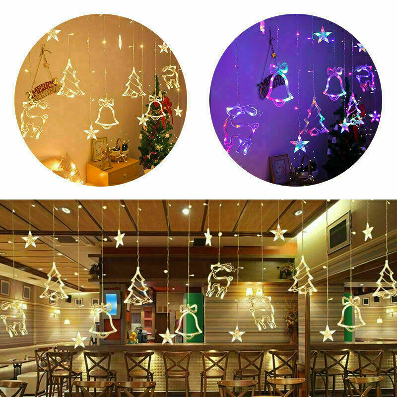 Enchanted Star Curtain Lights