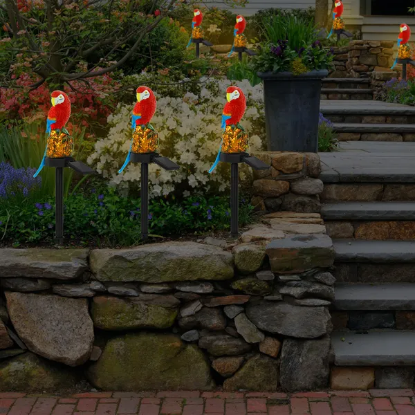 Solar Parrot Garden Light