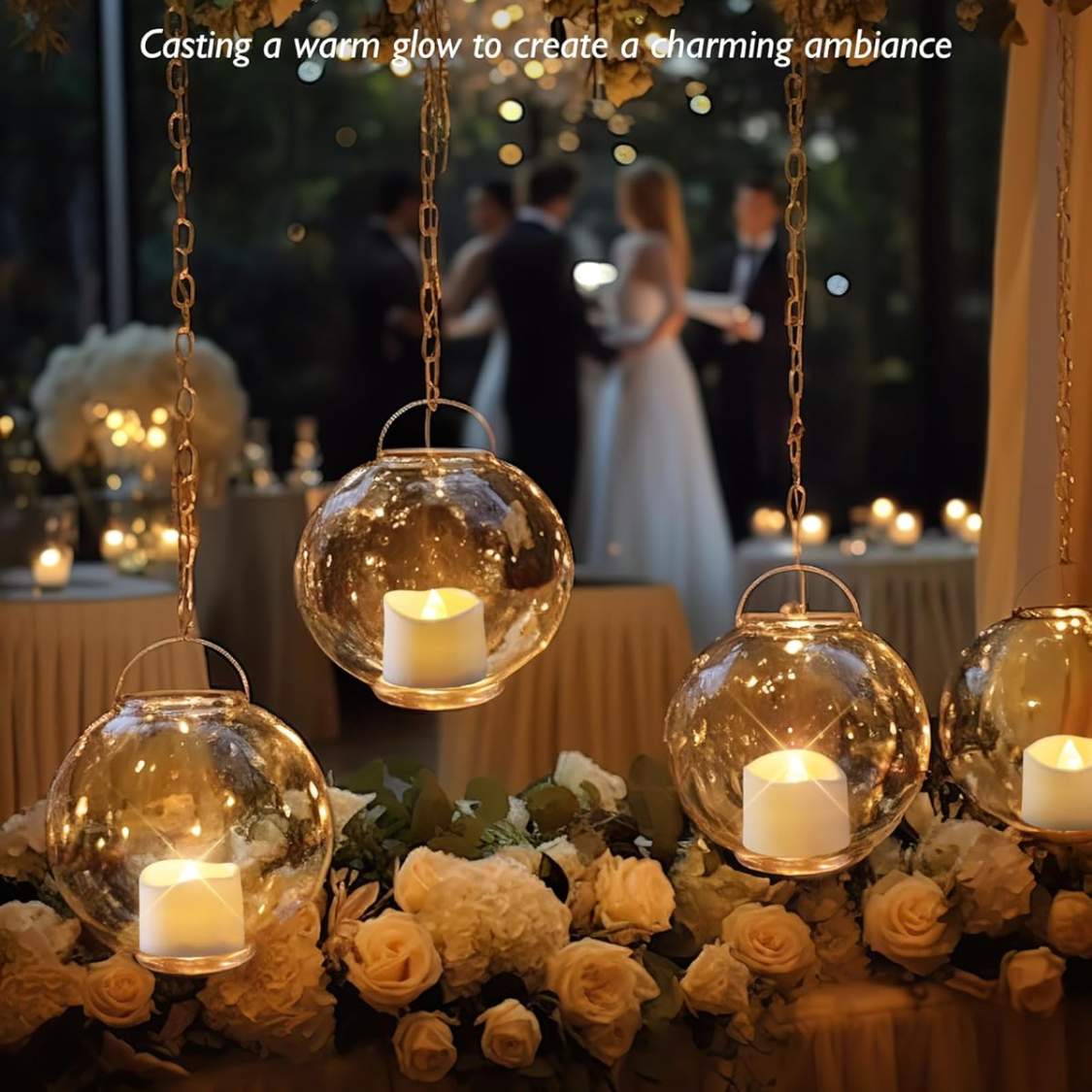 Flickering LED Tea Lights