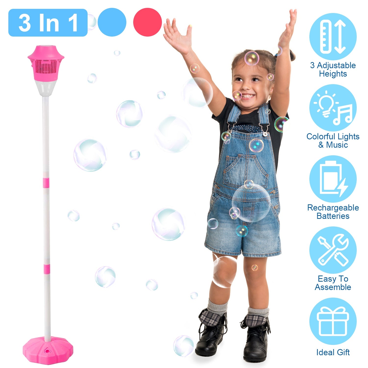 Musical Standing Bubble Machine