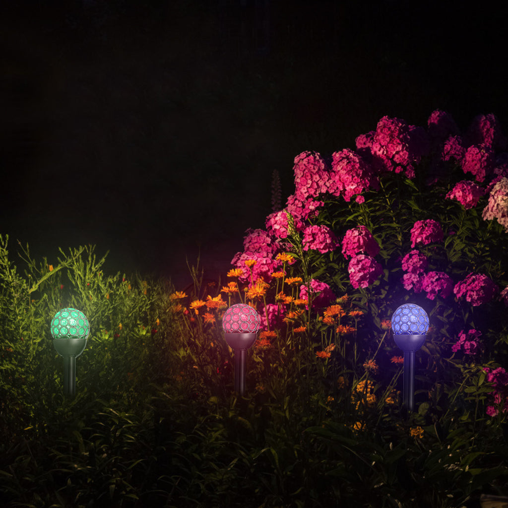 Solar Color Changing Pathway Lights