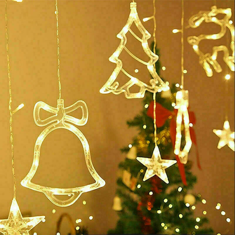 Enchanted Star Curtain Lights