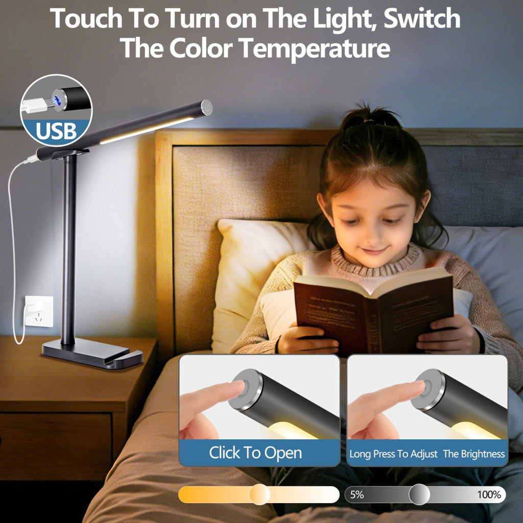 Adjustable LED Desk Lamp