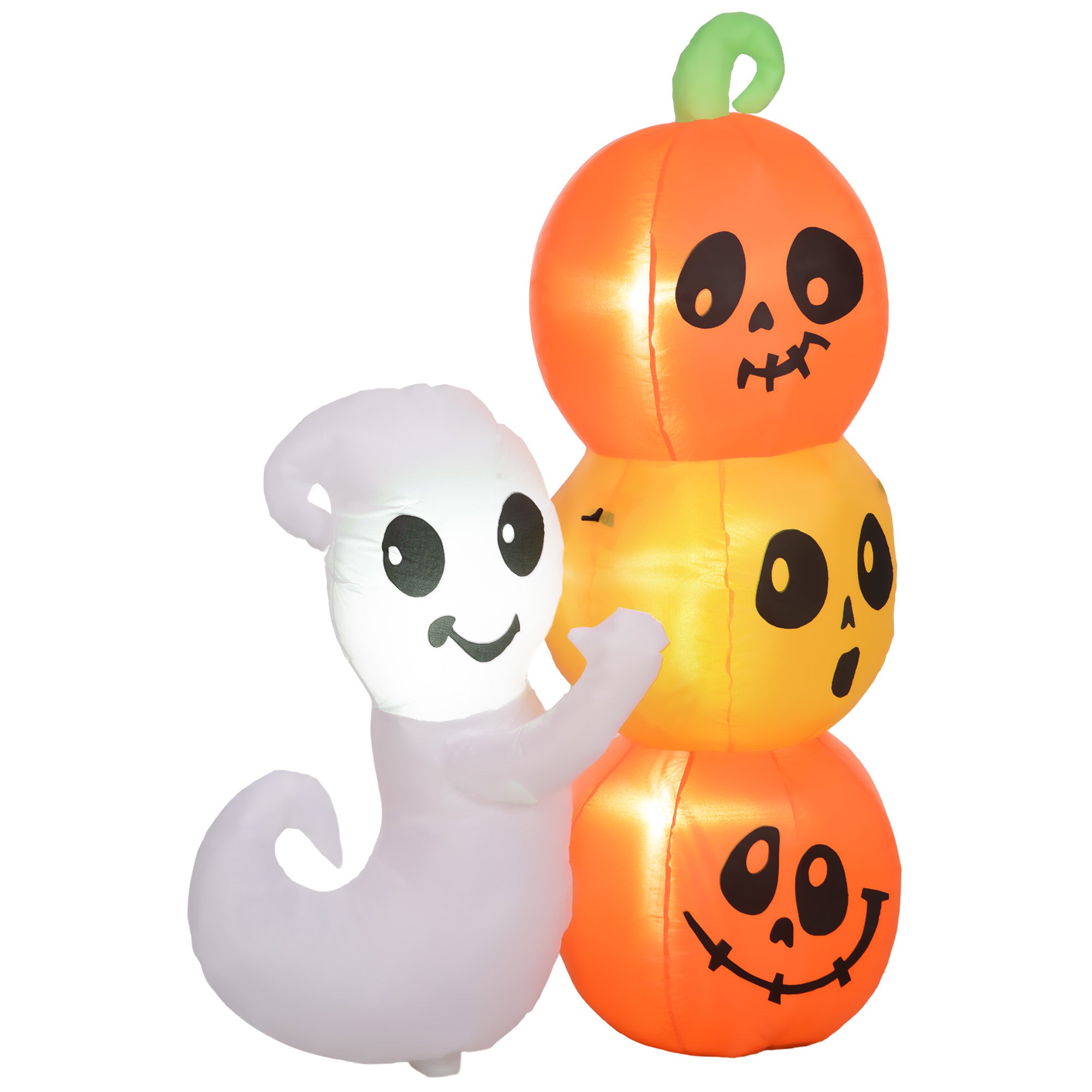 5-Foot Inflatable Ghost Pumpkin