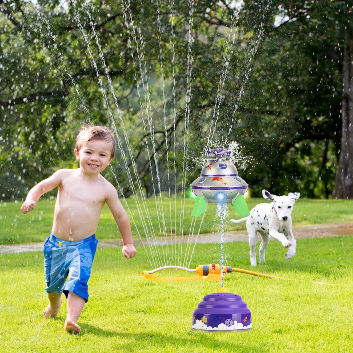 Cosmic UFO LED Sprinkler
