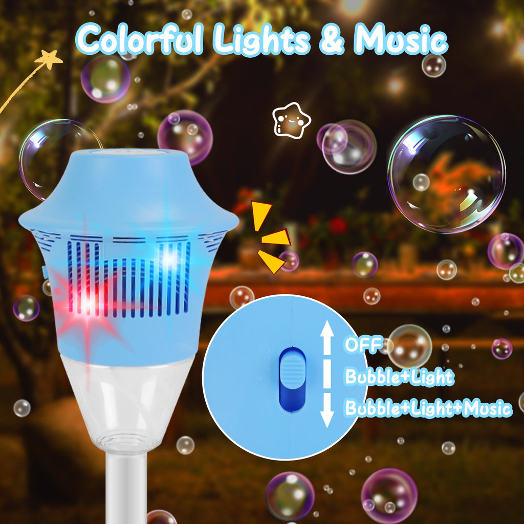 Musical Standing Bubble Machine