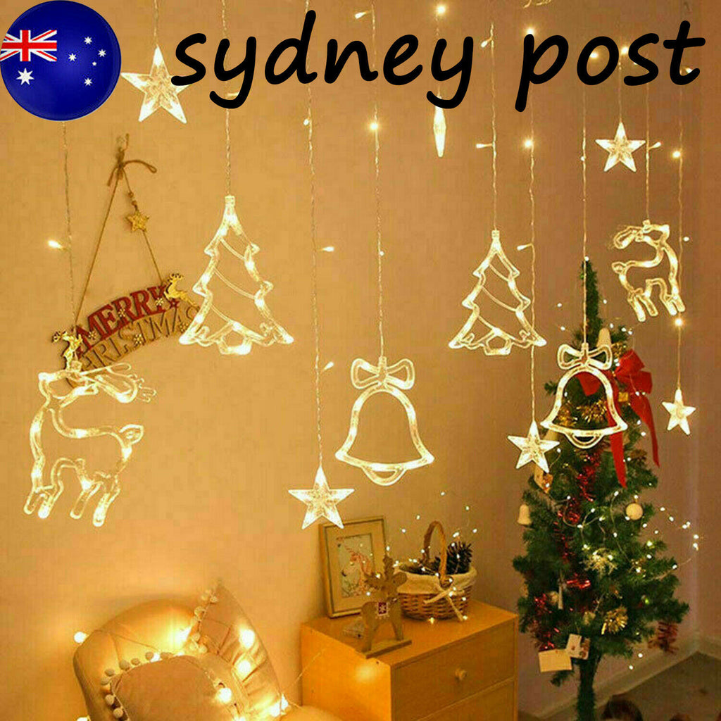 Enchanted Star Curtain Lights