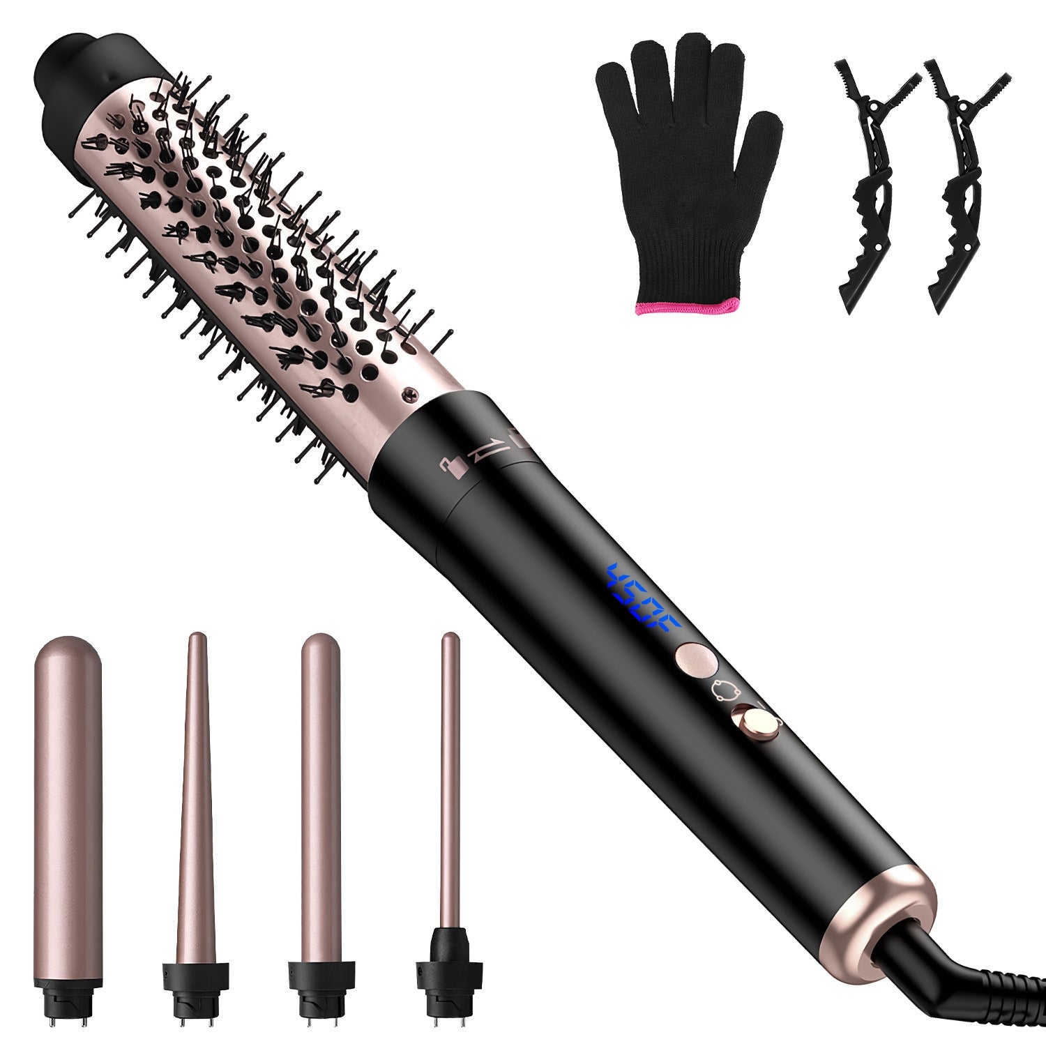Five-in-One Curling Wand Set