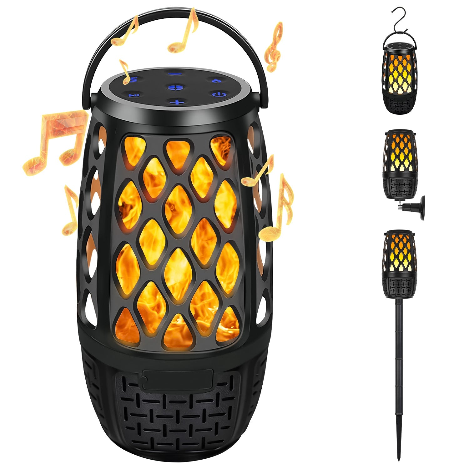 Wireless Flame Patio Speaker