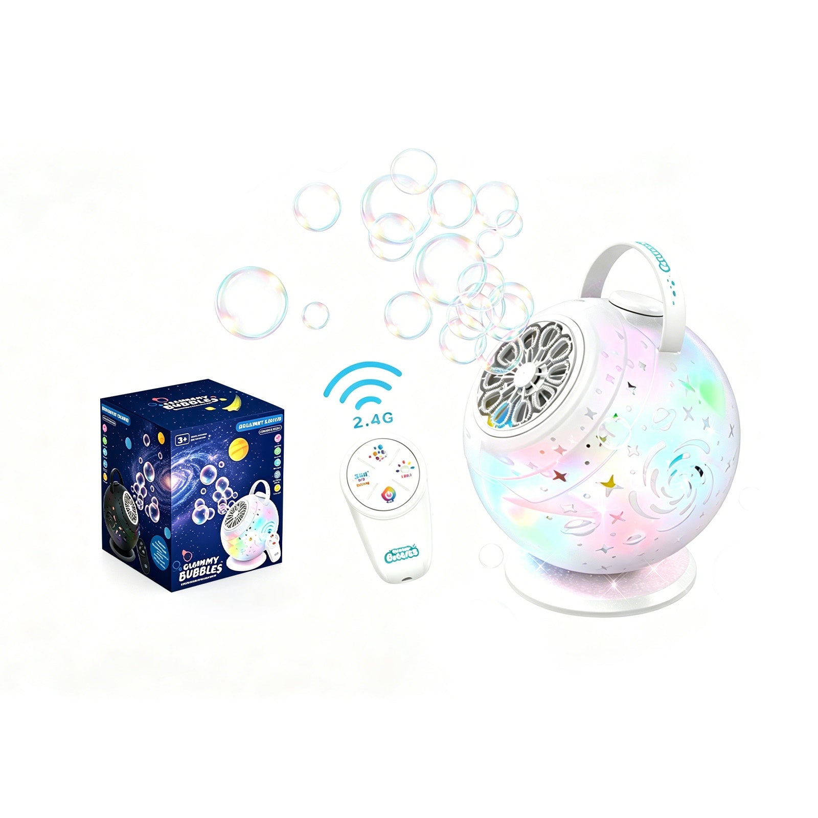 Remote Galaxy Bubble Machine