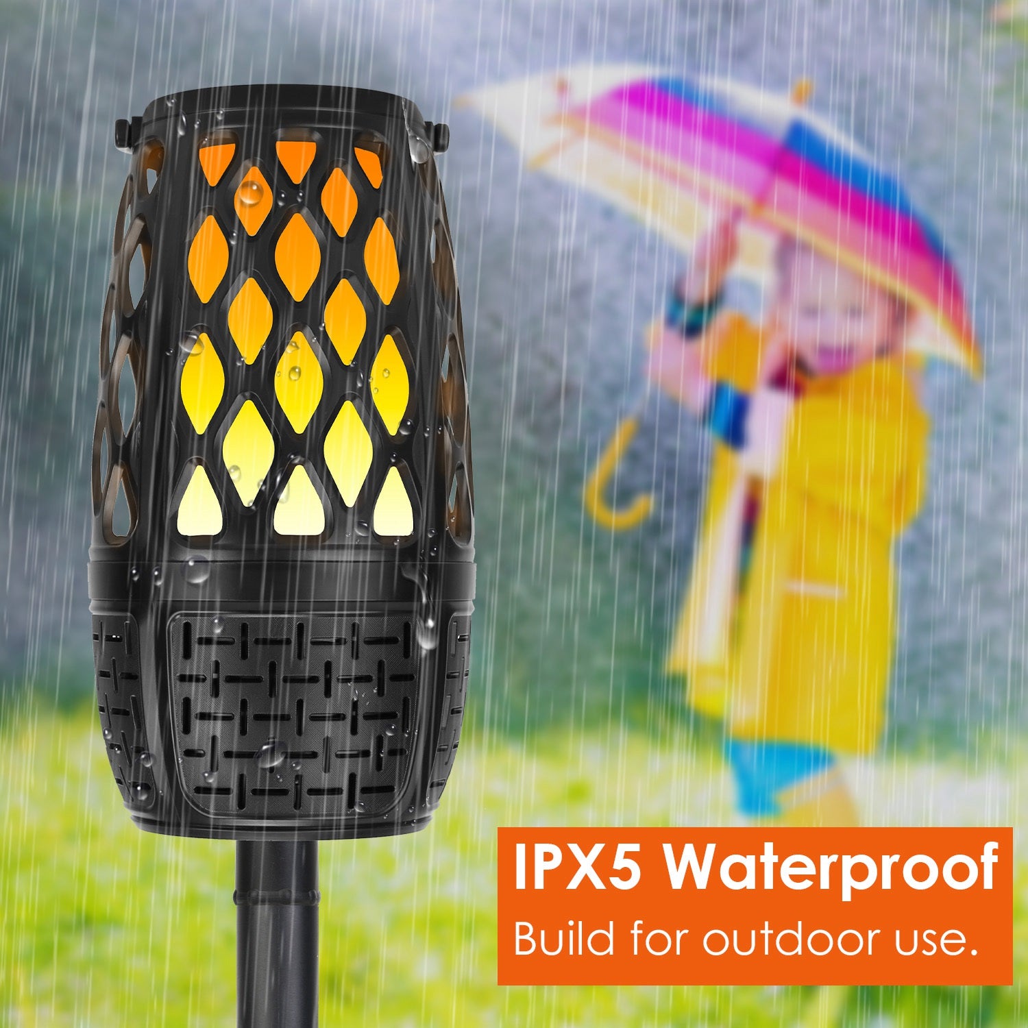 Wireless Flame Patio Speaker