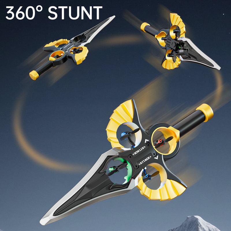 Gold Flying Levitation Sword