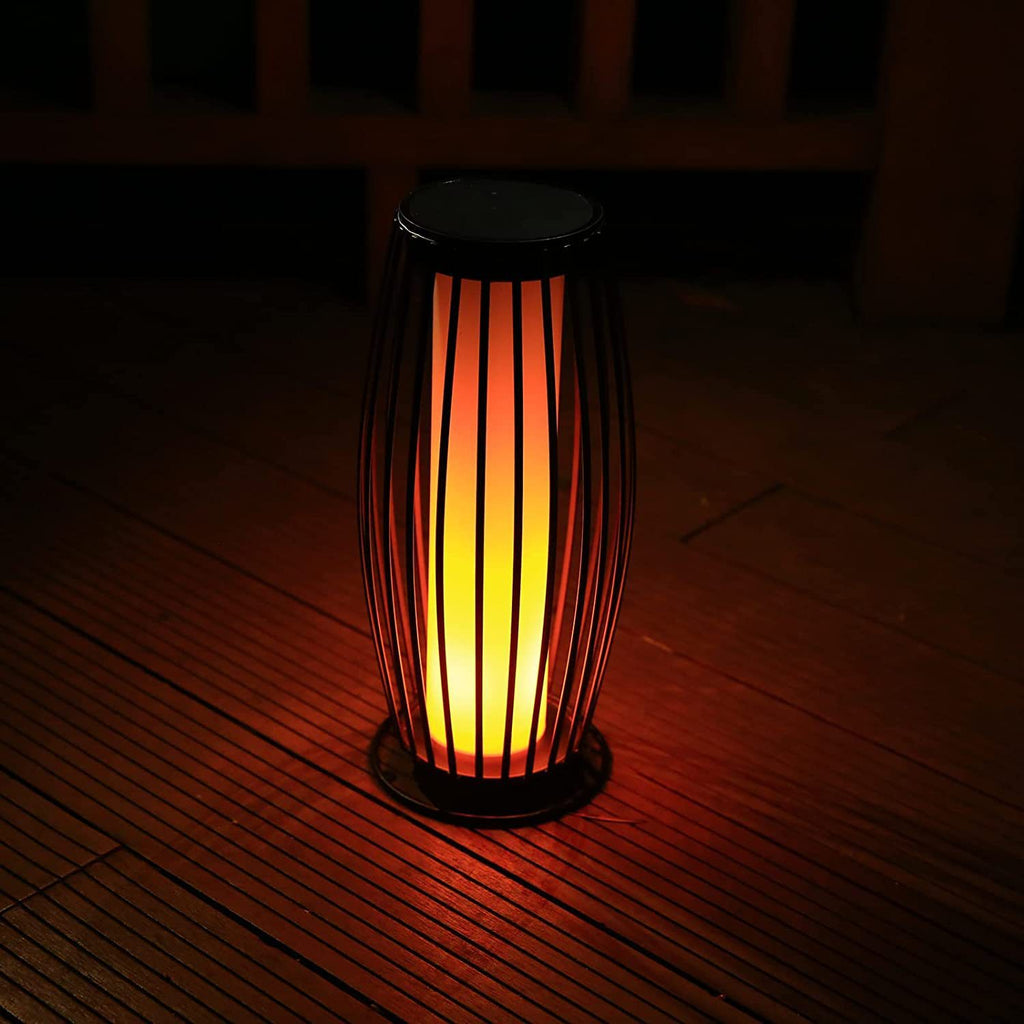 Solar Hanging Iron Lantern