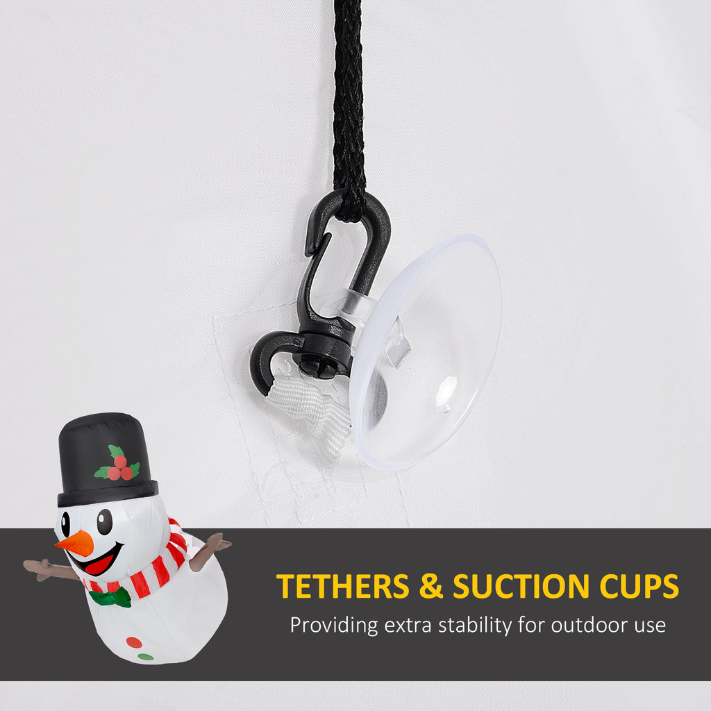 3-Foot Hanging Inflatable Snowman