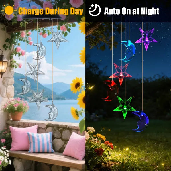 Solar Moon and Star Chime