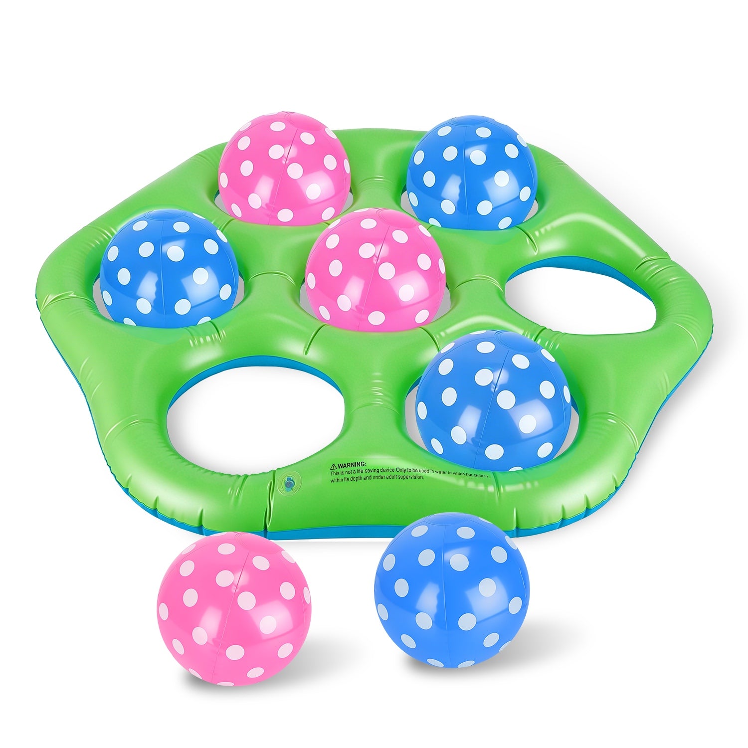 Inflatable Tic-Tac-Toe Pool Game
