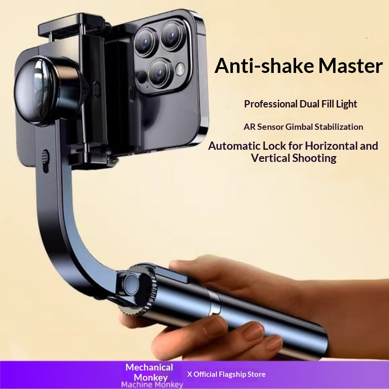 Gimbal Selfie Stick with Lights