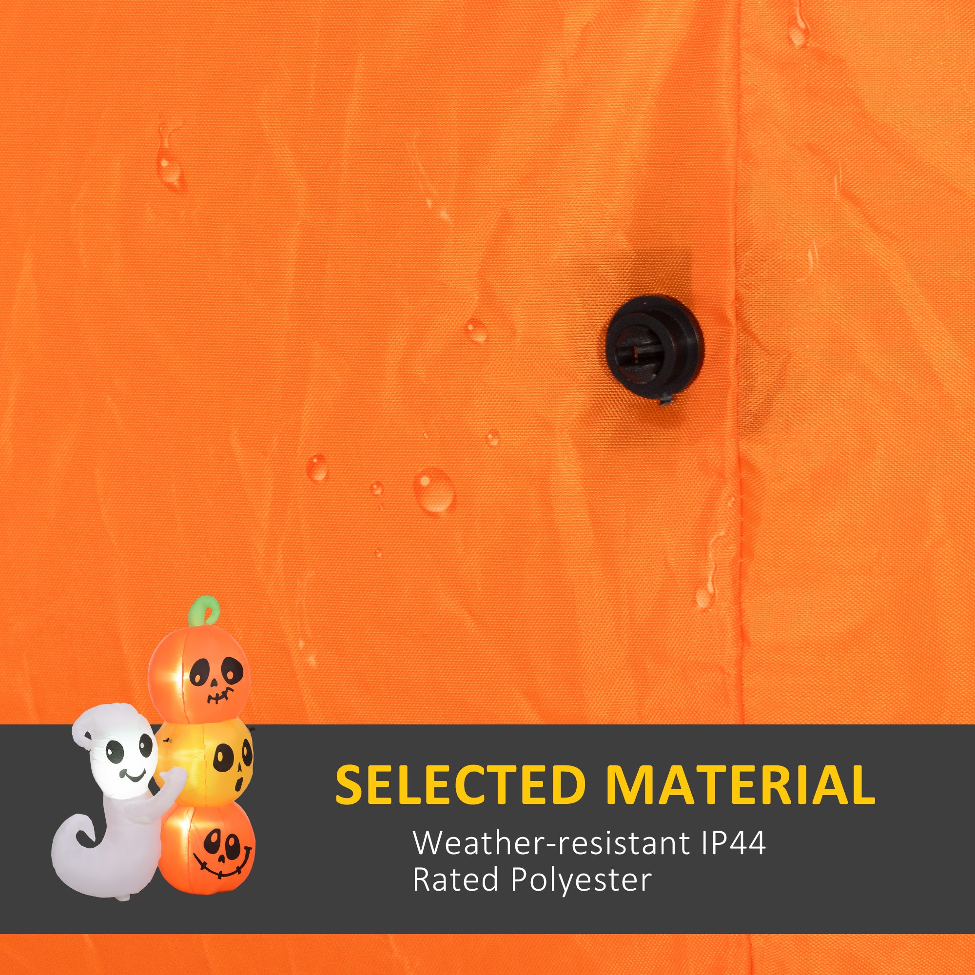 5-Foot Inflatable Ghost Pumpkin