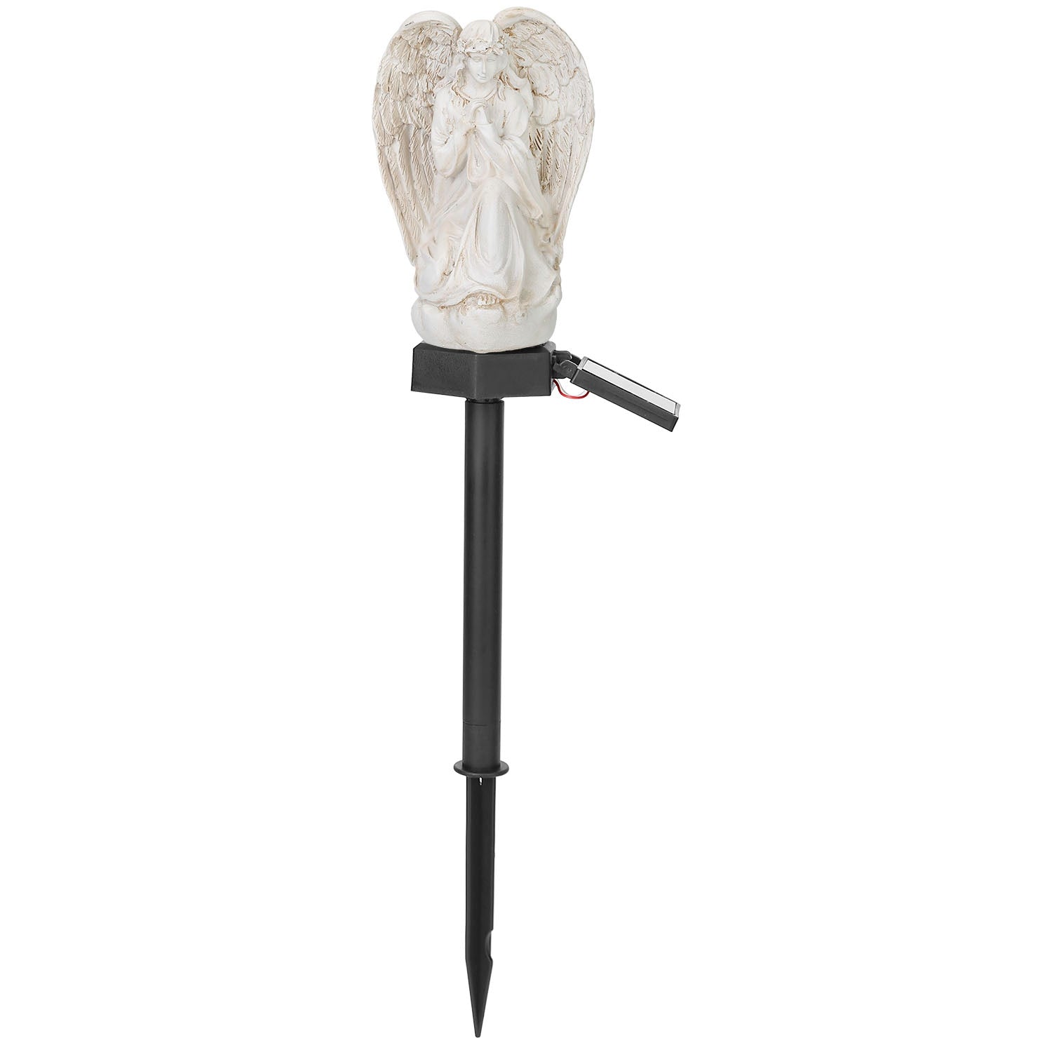 Solar Praying Angel Statue