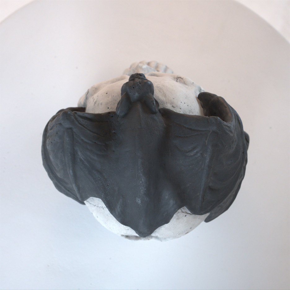 Demon Skull Gas Log