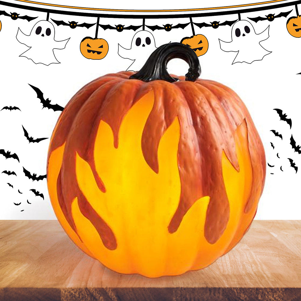 Halloween Pumpkin Flame Lantern