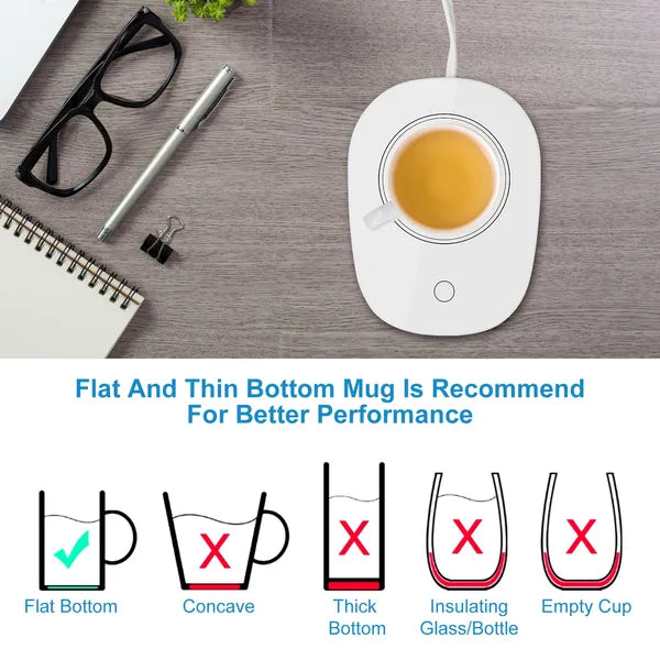 Coffee Mug Warmer With Auto Shut-Off