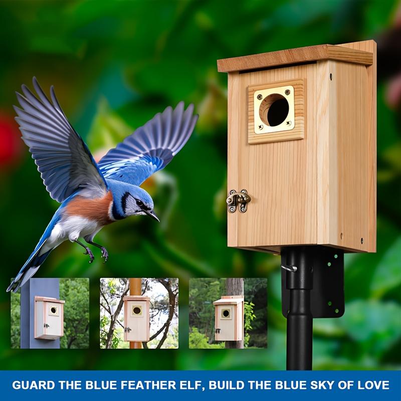 Handmade Cedar Birdhouse Set