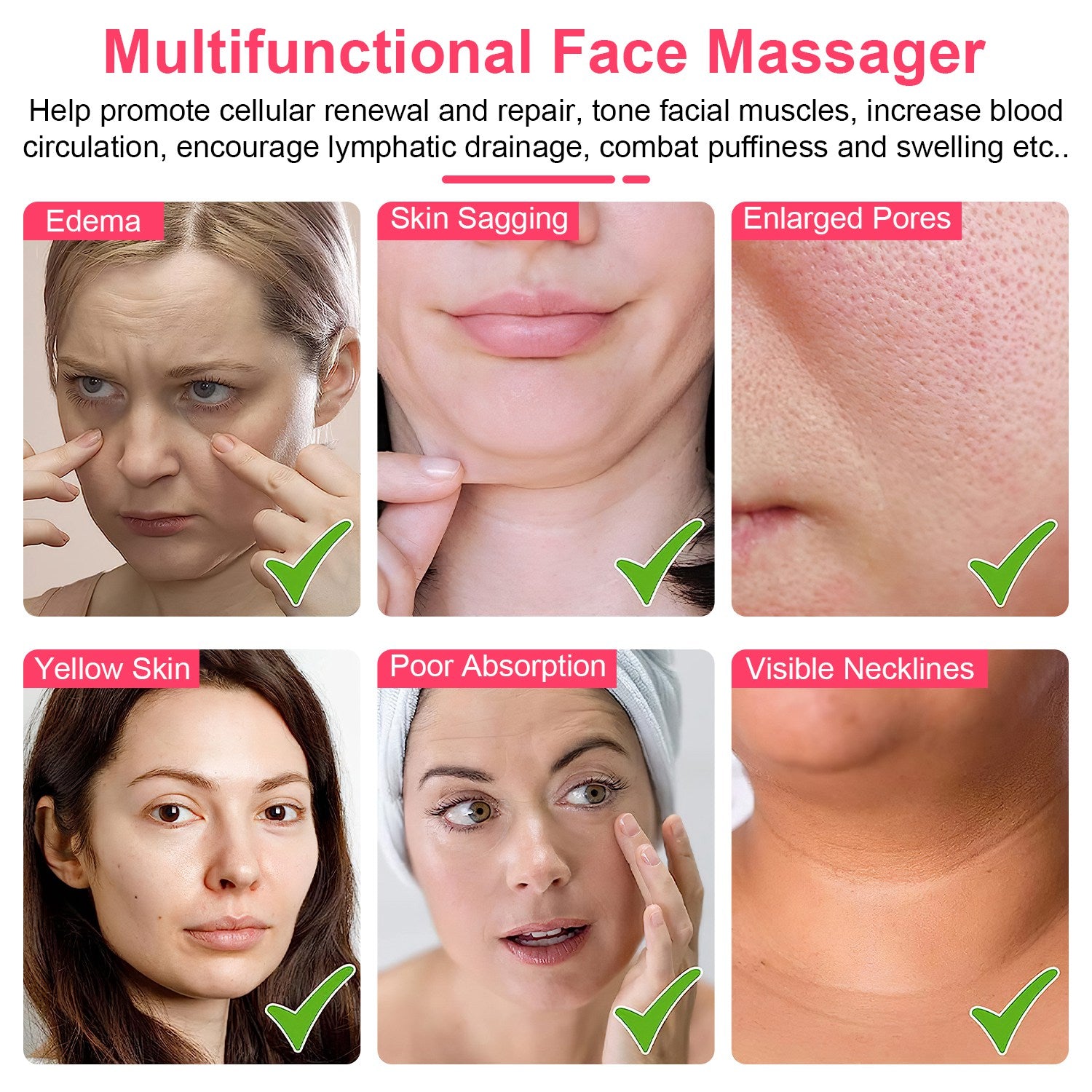 Microcurrent Facial Lifting Roller