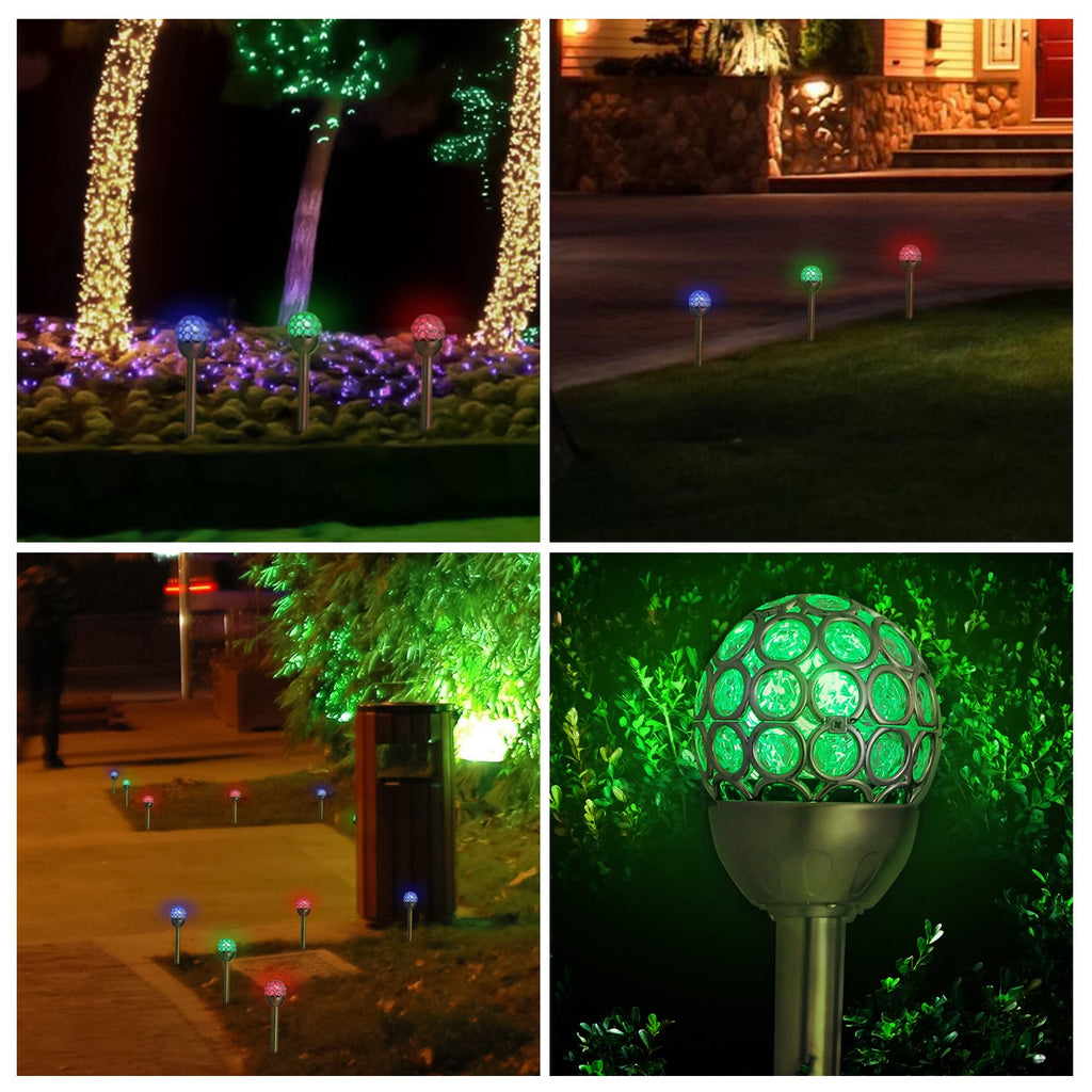 Solar Color Changing Pathway Lights