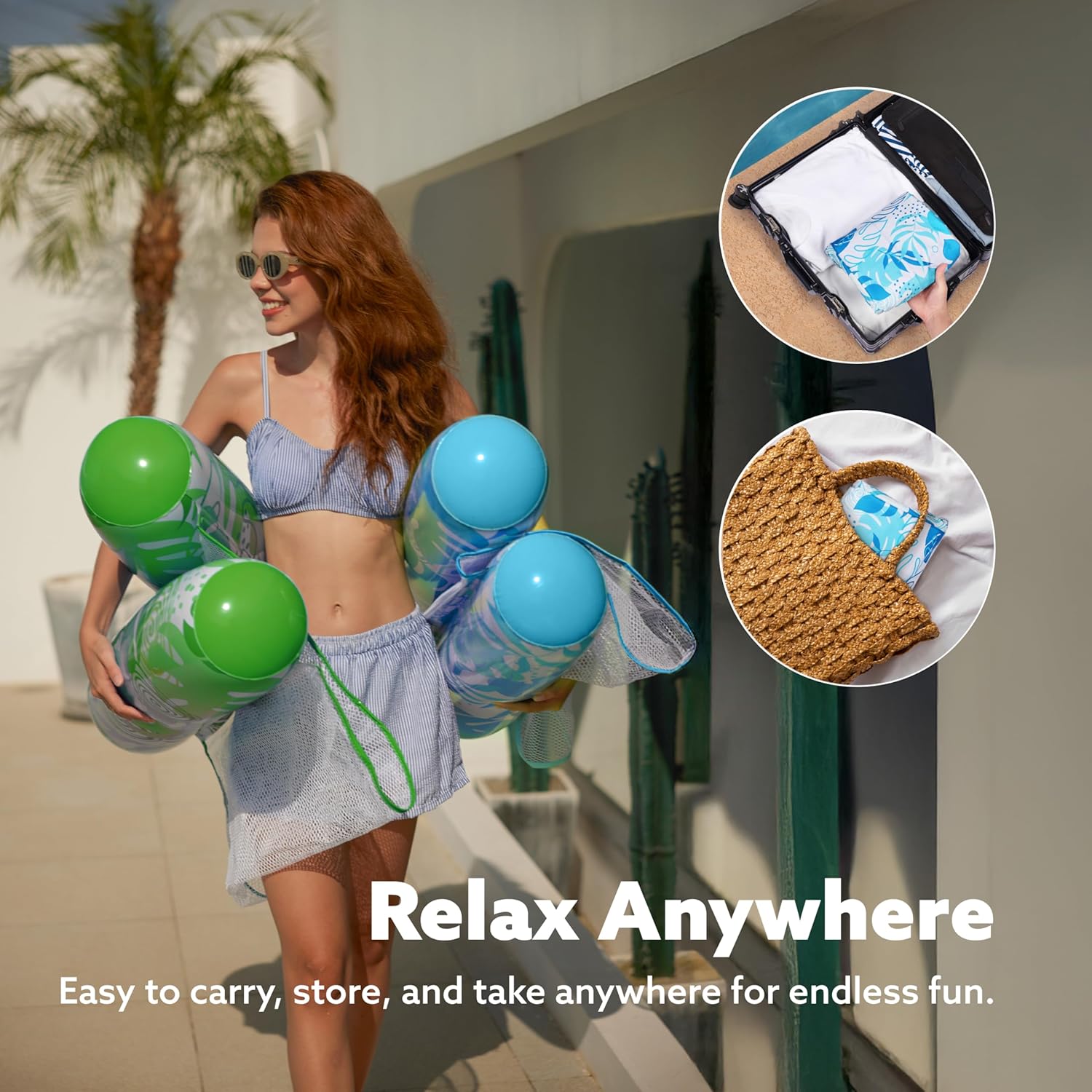 4-in-1 Inflatable Pool Hammock