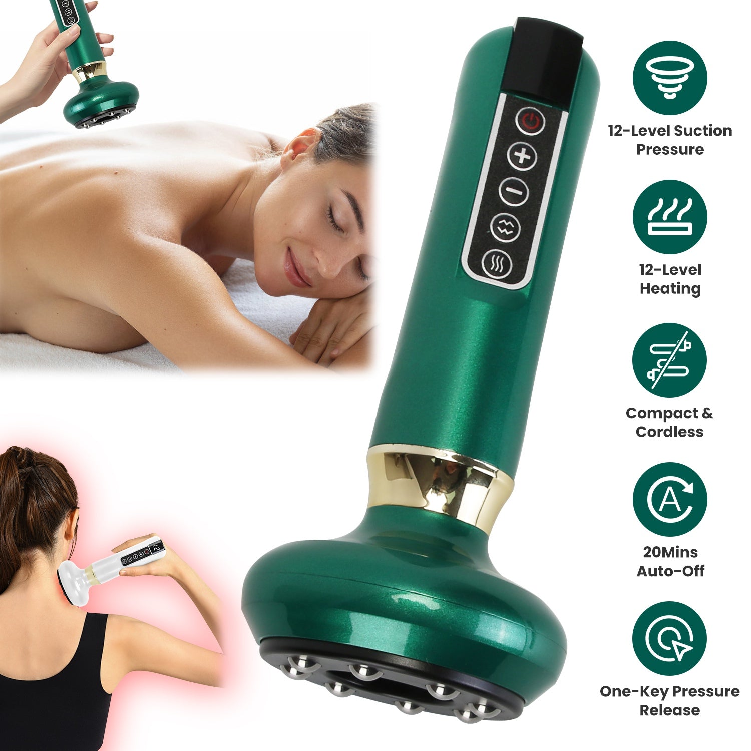 Vacuum Cupping Massage Device